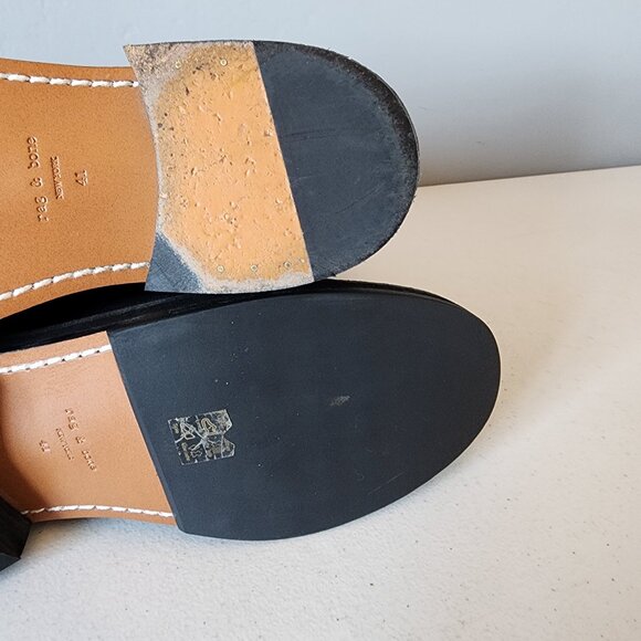 Rag & Bone Black Moto Boot "EUC" - Picture 9 of 16